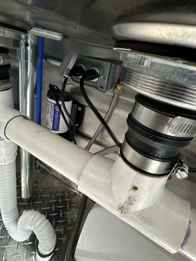Plumbing under the sink scaled