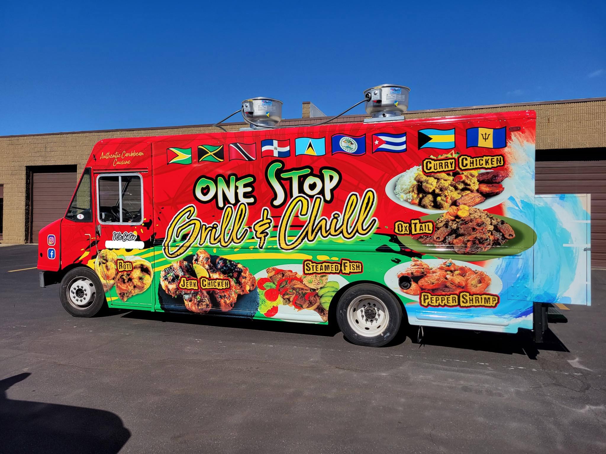 Jamaican Truck - Built by FACTORY FOOD TRUCKS