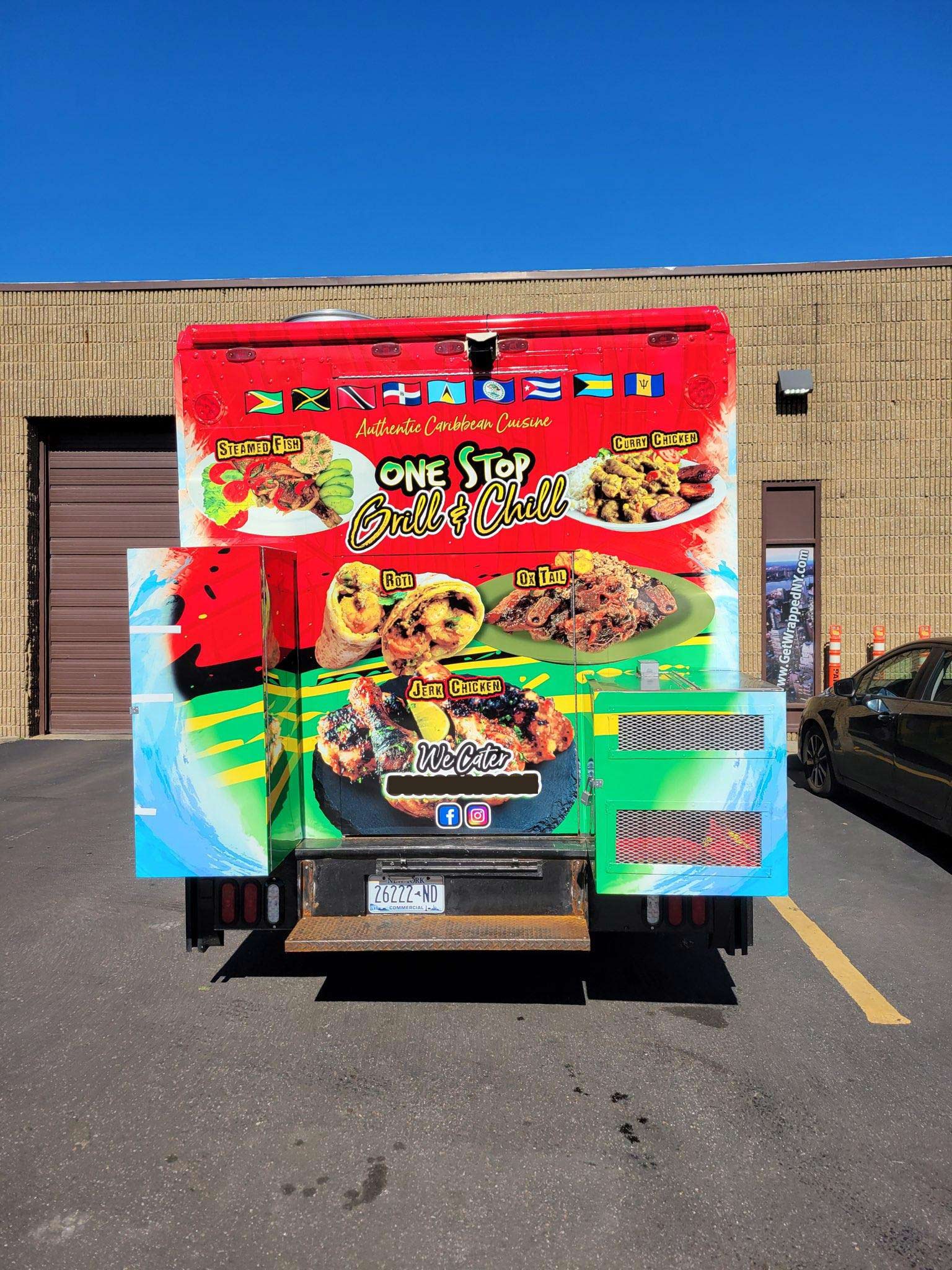Jamaican Truck - Built by FACTORY FOOD TRUCKS