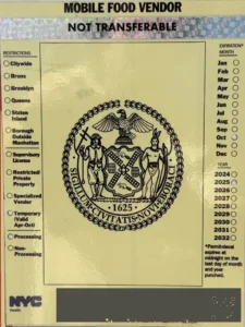 Bangkok bro - food truck permit