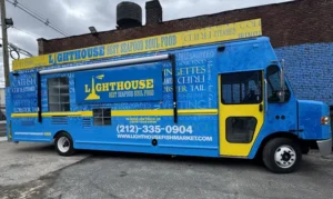 Lighthouse Sea food truck by FactoryFoodTrucks